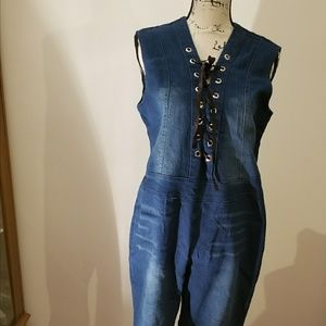 Jean jumpsuit